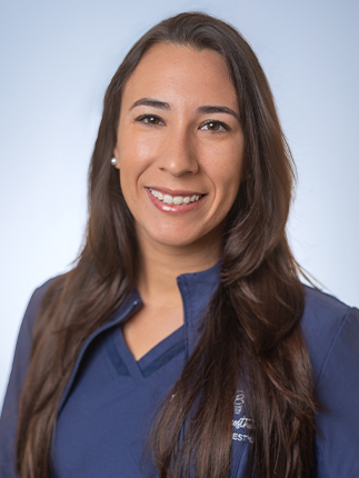 Lead dental assistant Maria